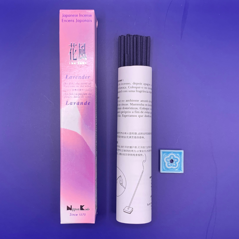 Ka Fuh Lavender Incense - 50 sticks - Minimal Smoke
