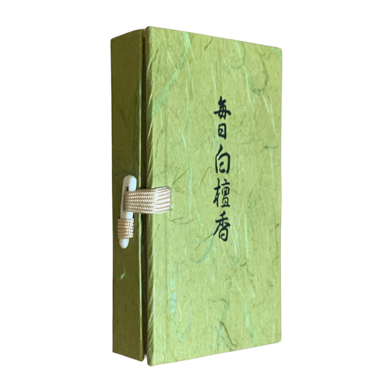 Mainichi-Koh Byakudan Sandalwood Incense – 60 Short Sticks + Ceramic Holder