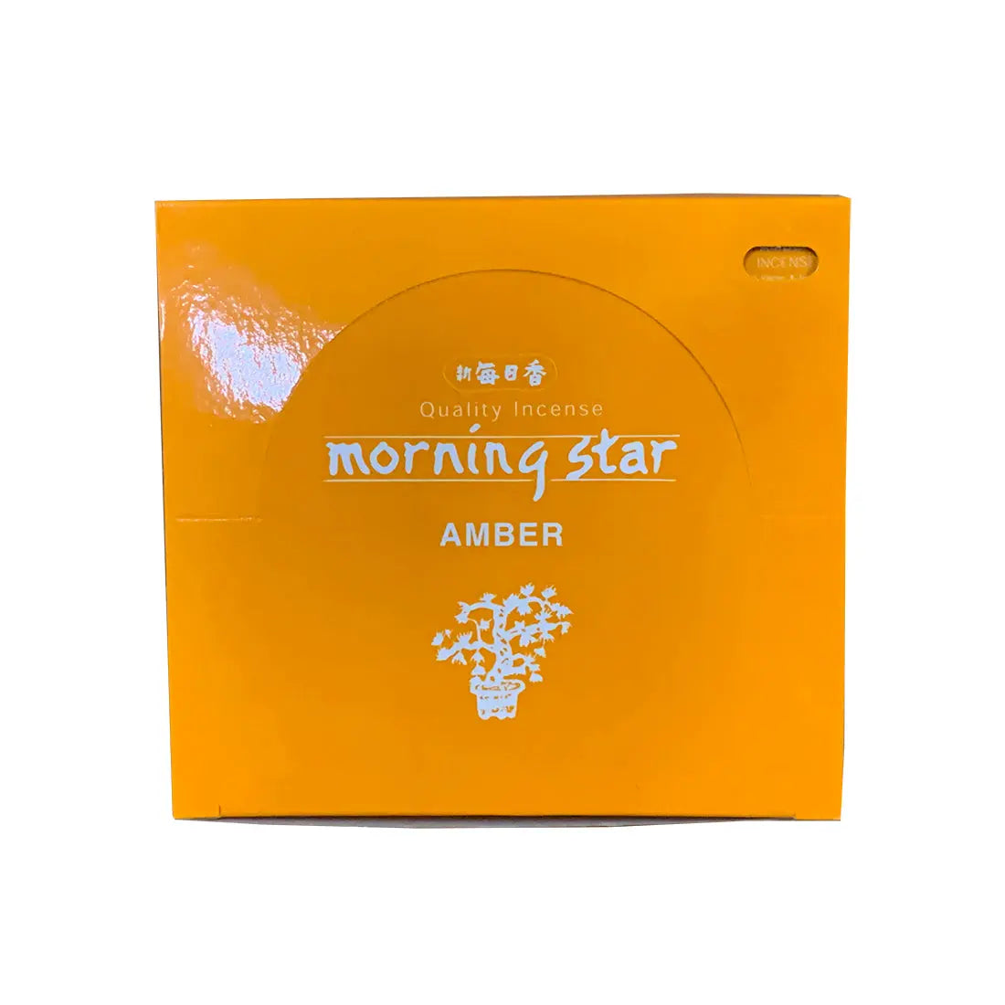 Morning Star Amber Incense – Wholesale Case 12 x 50 Sticks – Subtle Resinous Aroma – Sustainable Japanese Incense for Retail or Rituals