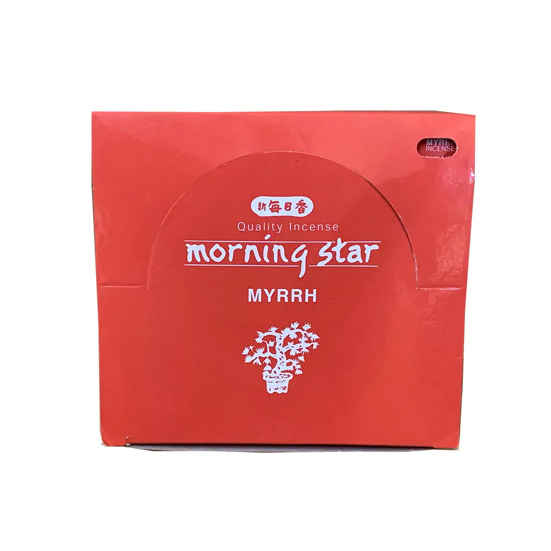 Morning Star Myrrh Incense 12 x 50 Sticks Resinous Earthy Blend for Calm, Prayer or Retail