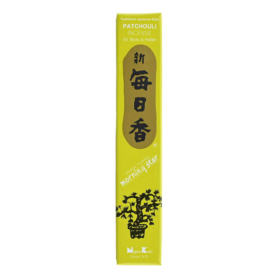 Morning Star Patchouli Incense 50 Sticks Earthy, Bold and Grounding Ideal for Creative Energy