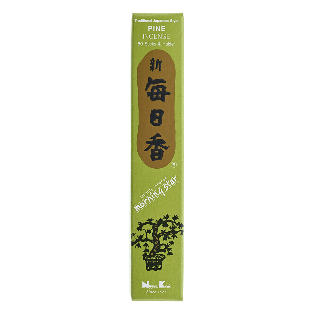 Morning Star Pine Incense 50 Sticks Clean, Uplifting Woodland Aroma Forest Bathing at Home