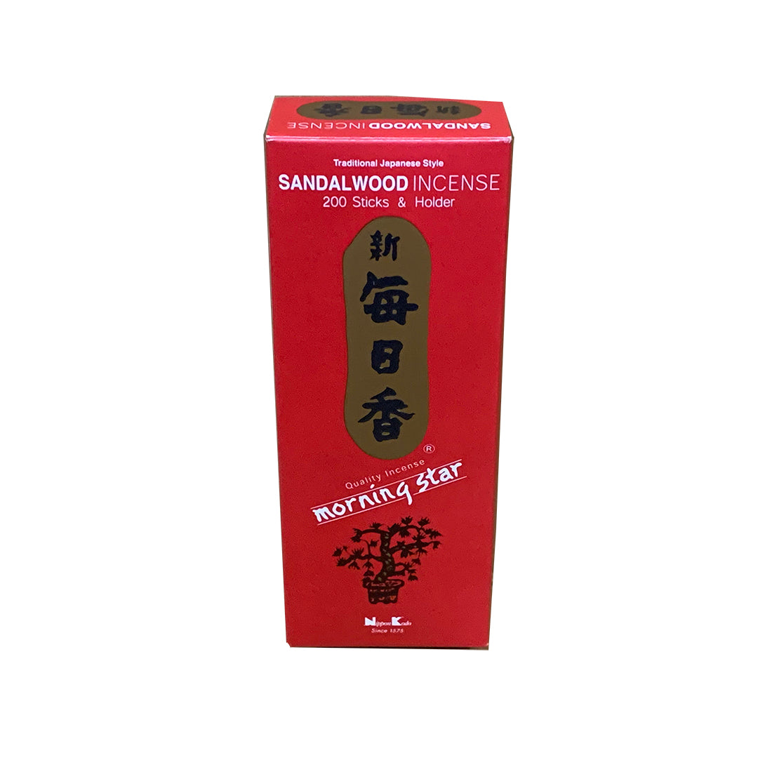 Morning Star Sandalwood Incense 200 Sticks Popular Sacred Wood Aroma Gentle and Peaceful
