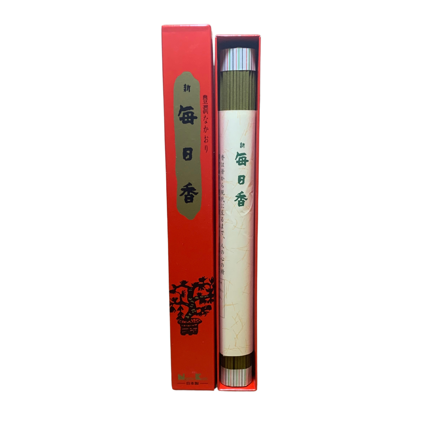 Shin Mainichi-Koh Sandalwood Incense – 80 Long Sticks