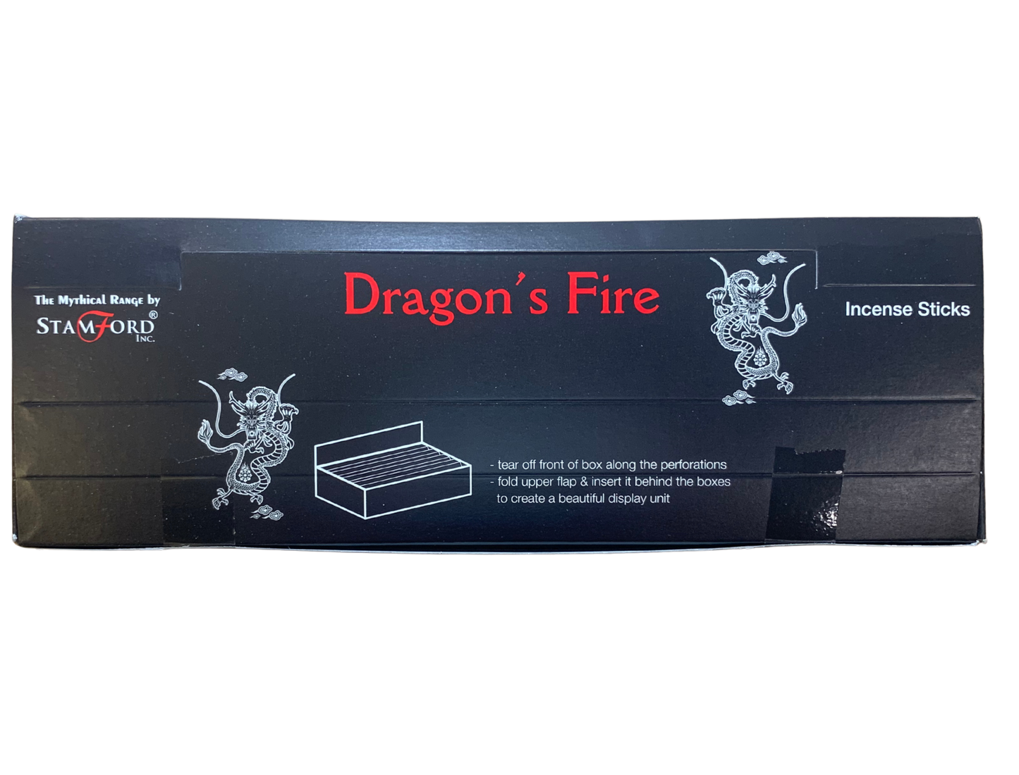 Stamford Dragon’s Fire Incense Sticks – Bold Resin & Smoky Amber Aroma