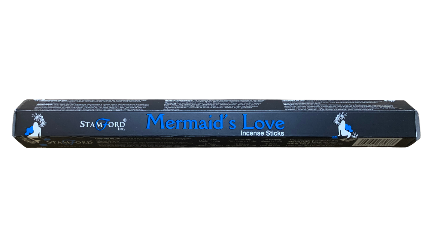 Stamford Mermaid’s Love Incense Sticks with oceanic floral and musk fragrance