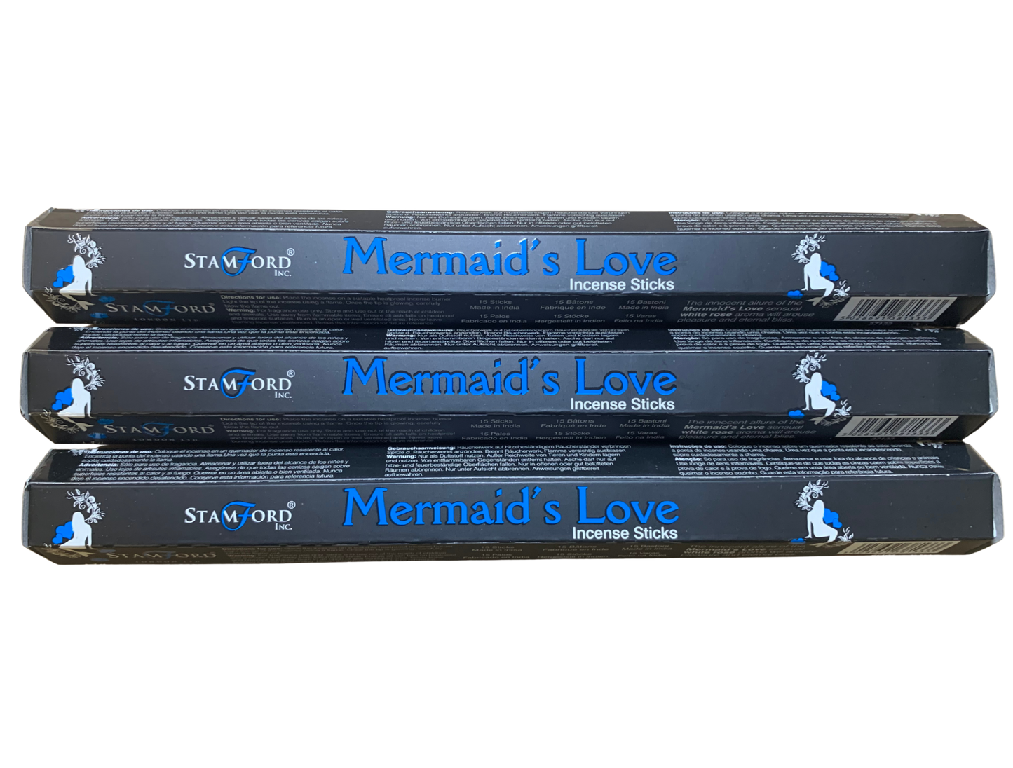 Stamford Mermaid’s Love Incense Sticks – Oceanic Floral & Musk Aroma Stamford