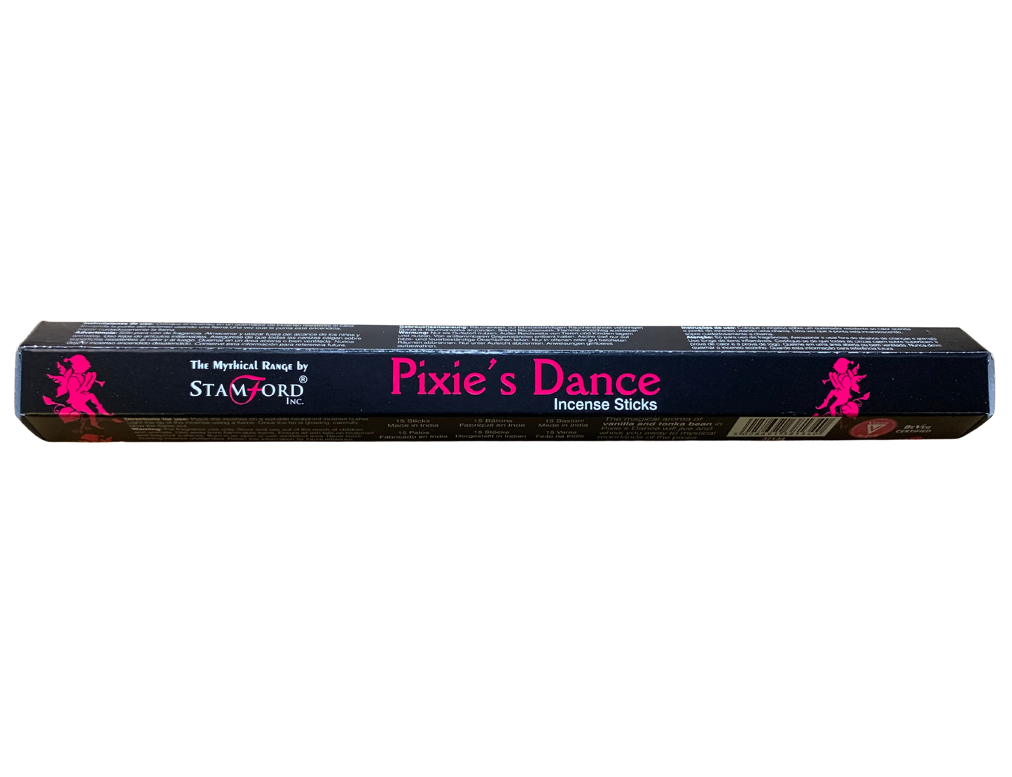Stamford Pixie’s Dance Incense Sticks with joyful vanilla fragrance
