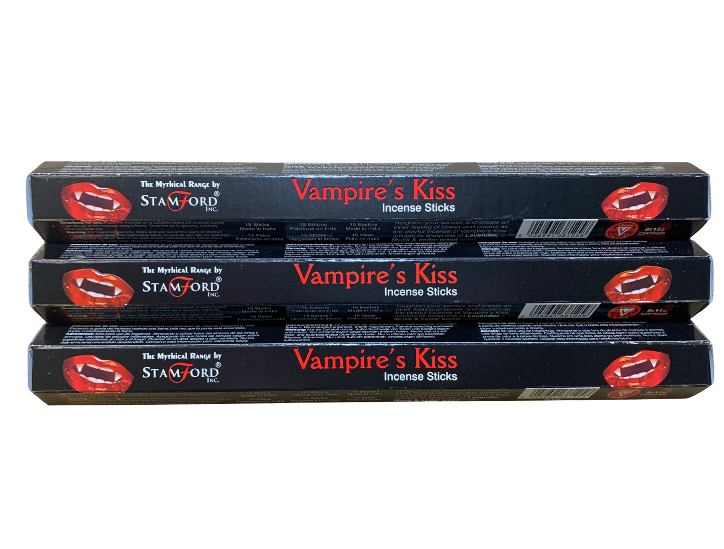 Stamford Vampire’s Kiss Incense Sticks – Gothic, Rich & Dramatic Aroma