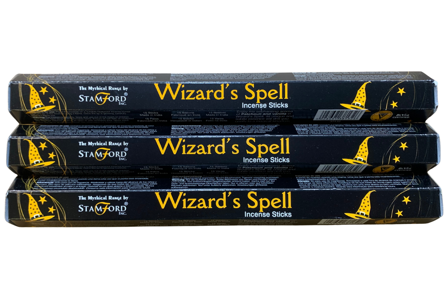 Stamford Wizard’s Spell Incense Sticks – Enchanting Patchouli Aroma