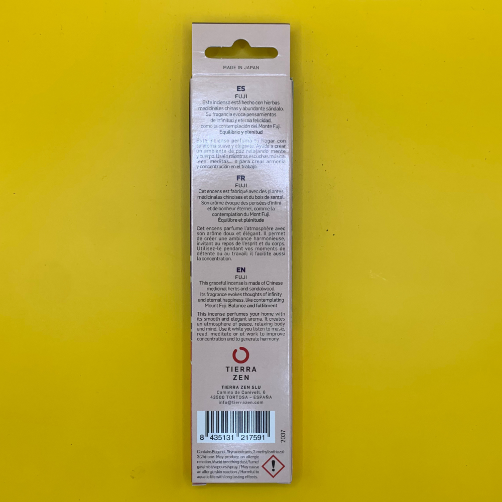 Koh Do Fuji - Japanese Incense Sticks 20 - Minimal Smoke
