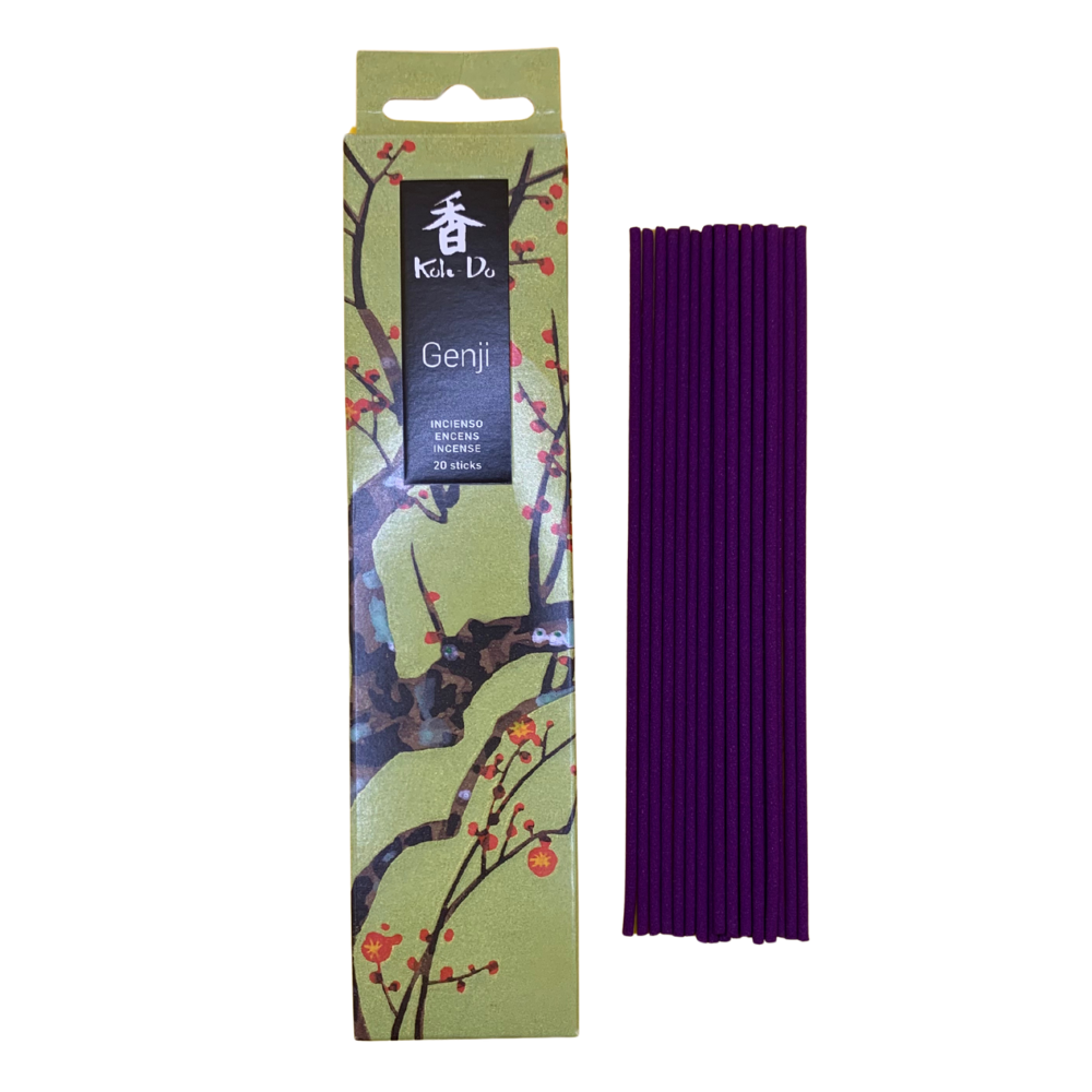 Koh Do Genji - Japanese Incense Sticks 20 - Minimal Smoke