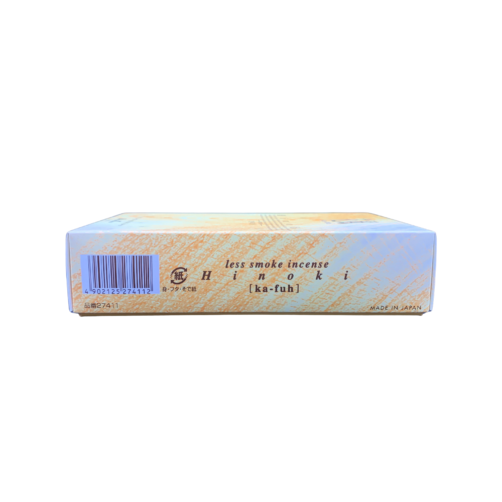 Ka Fuh Hinoki Japanese Cypress Incense - 430 sticks - Minimal Smoke