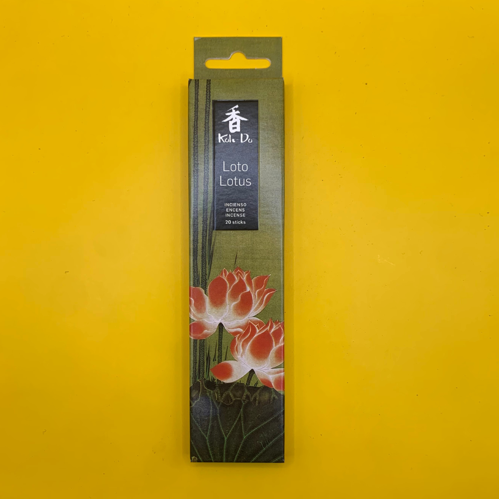 Koh Do Lotus - Japanese Incense Sticks 20 - Floral Calm - Minimal Smoke