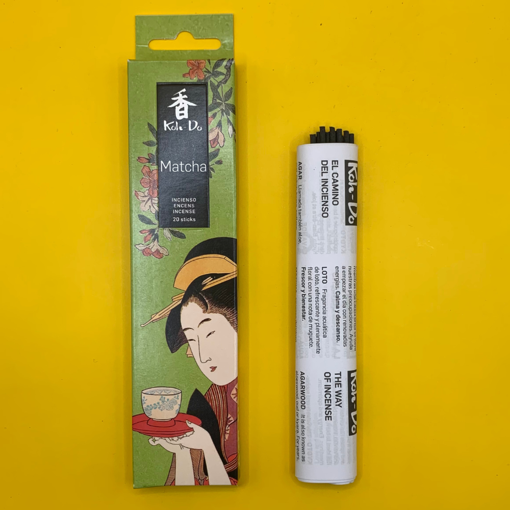 Koh Do Matcha - Japanese Incense Sticks 20 - Minimal Smoke