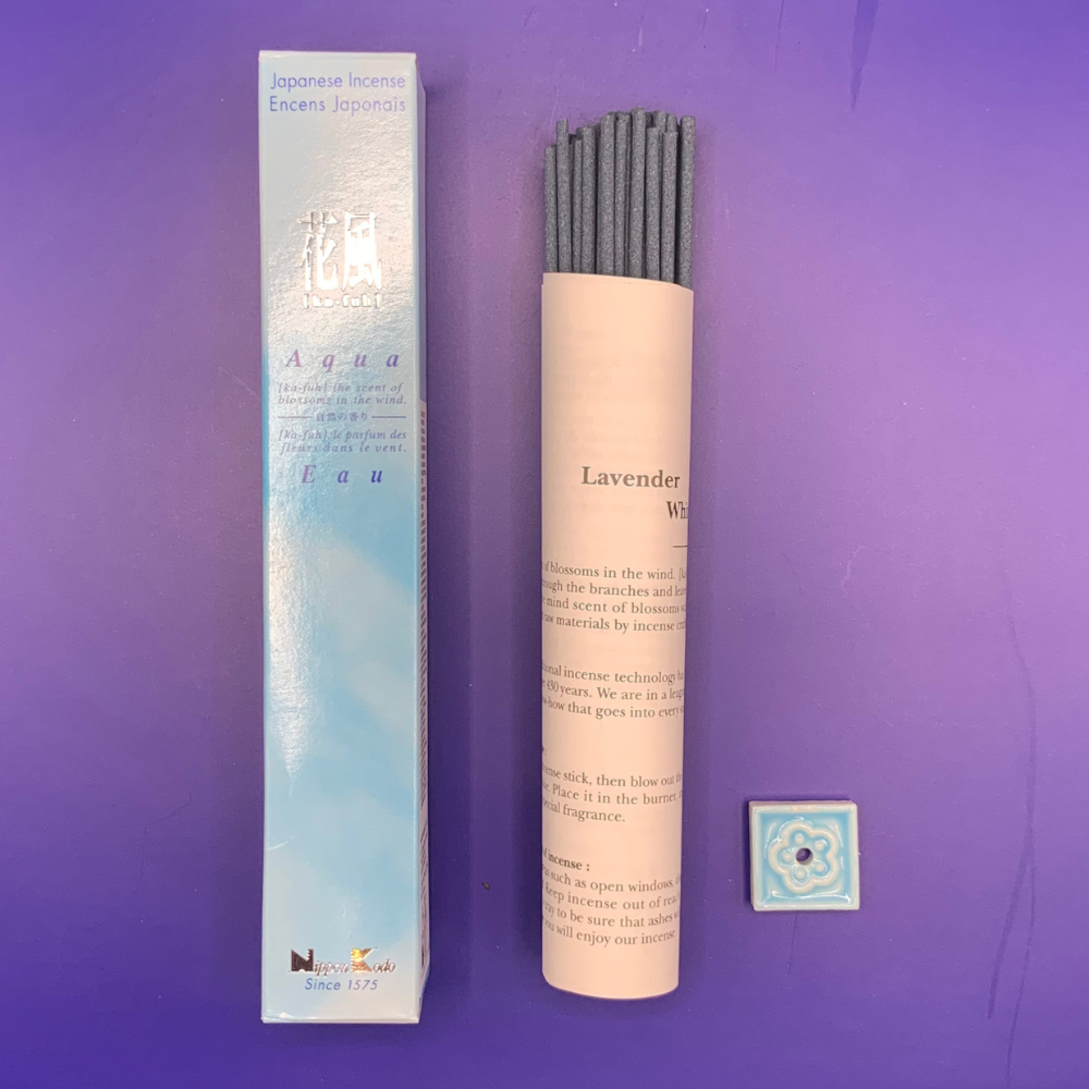 Ka Fuh Aqua Incense - 50 sticks - Minimal Smoke