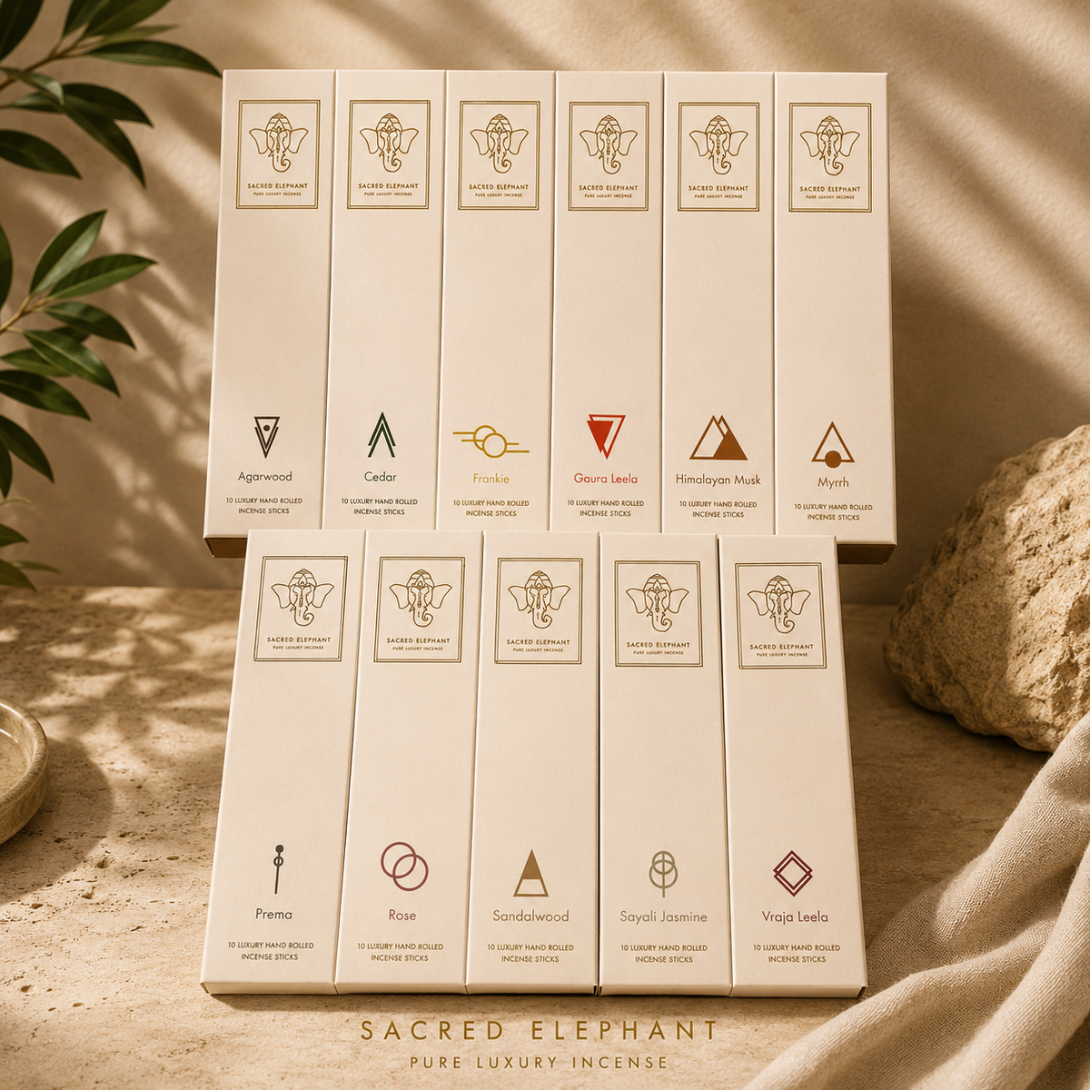 Sacred Elephant Luxury Discovery Collection Gift Set