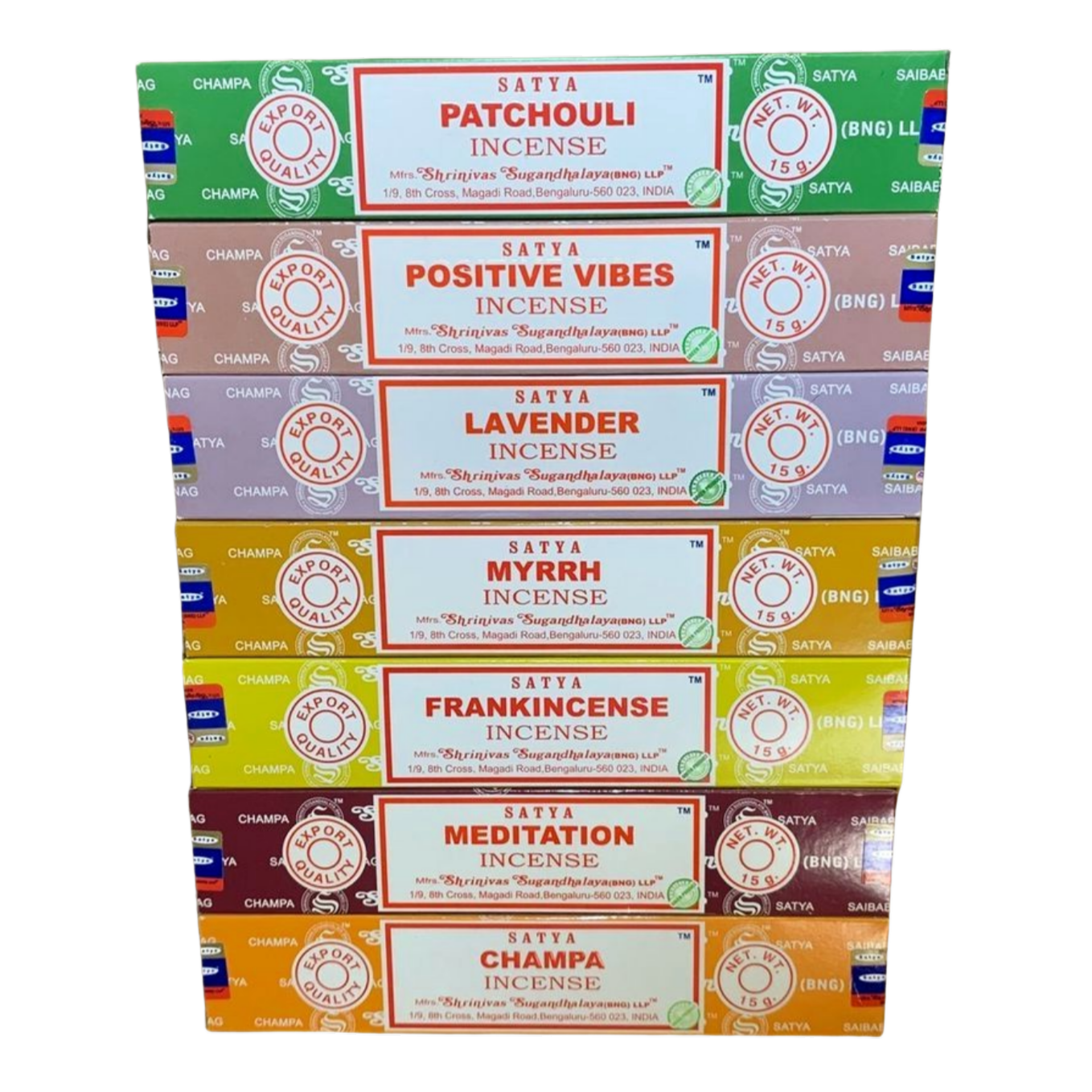 Satya Evening Unwind Incense - Sleep & Restoration Bundle | Lavender, Frankincense, Patchouli, Champa | Night Calm & Dreamy Vibes