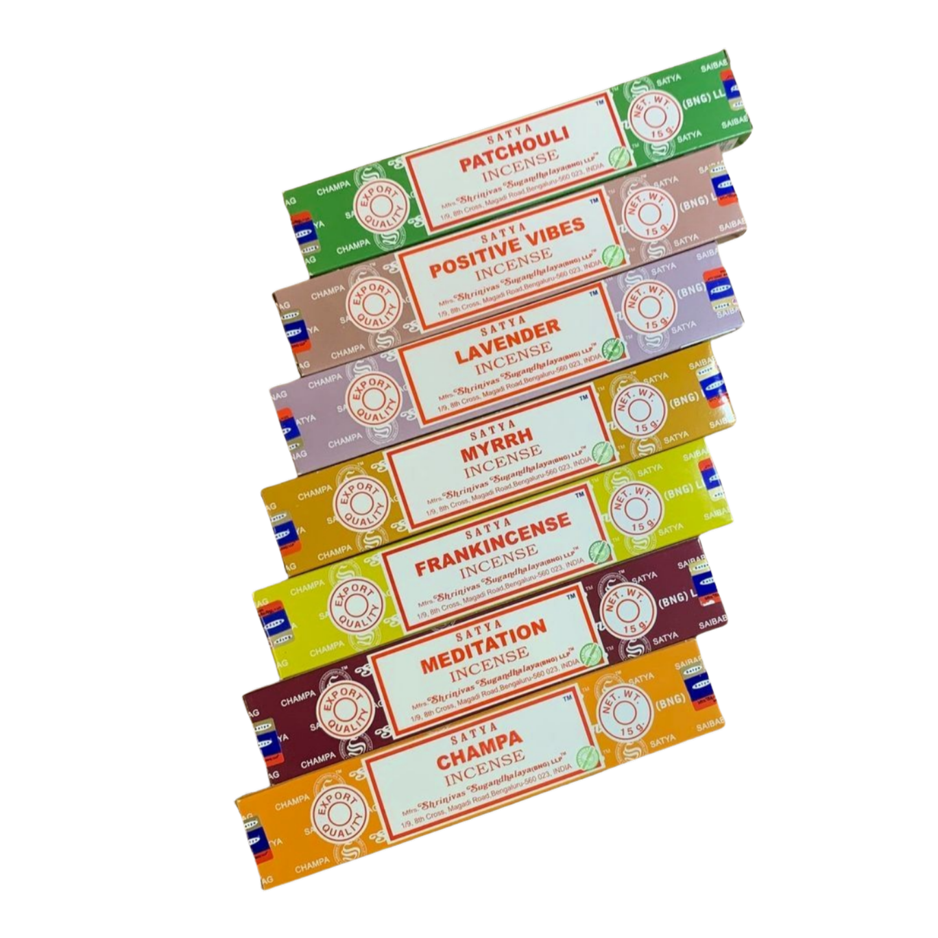 Satya Evening Unwind Incense - Sleep & Restoration Bundle | Lavender, Frankincense, Patchouli, Champa | Night Calm & Dreamy Vibes