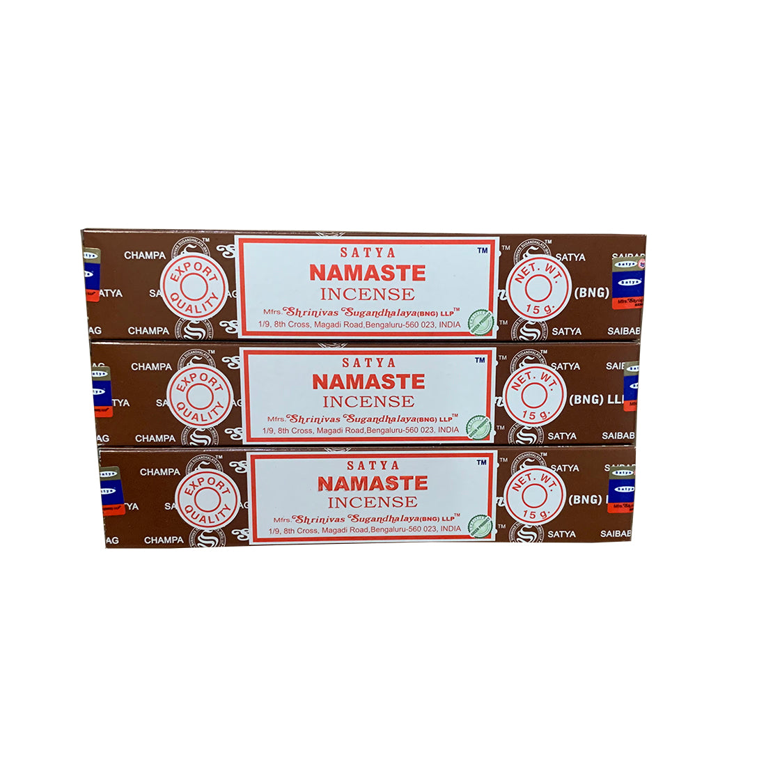 Satya Namaste Incense Sticks – Floral & Earthy Aroma for Yoga, Meditation & Spiritual Connection