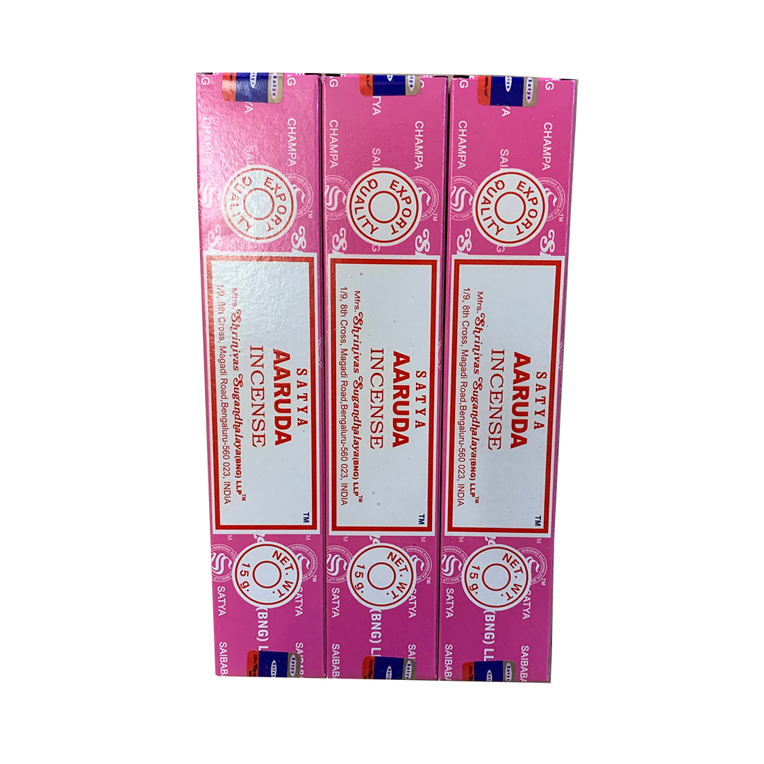 Satya Aaruda Incense Sticks – Herb of Grace for Cleansing, Relaxation & Emotional Balance
