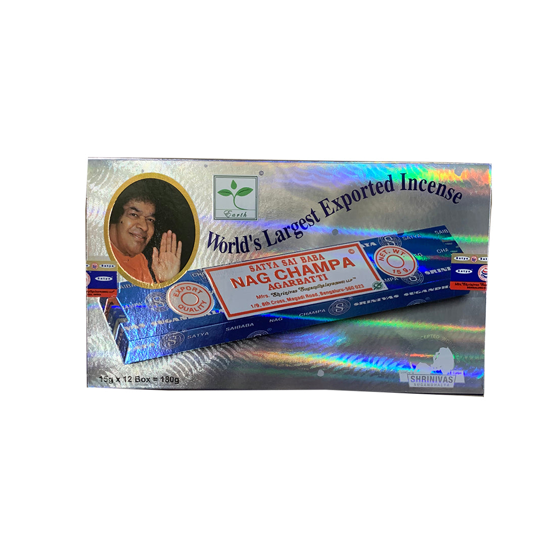 Satya Sai Baba Nag Champa Incense Sticks – Relaxation & Balance | Classic Satya Aroma