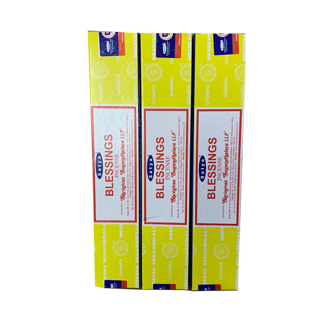 Satya Blessings Incense Sticks – Sandalwood & Floral Blend | Spiritual Gratitude & Blessings Satya