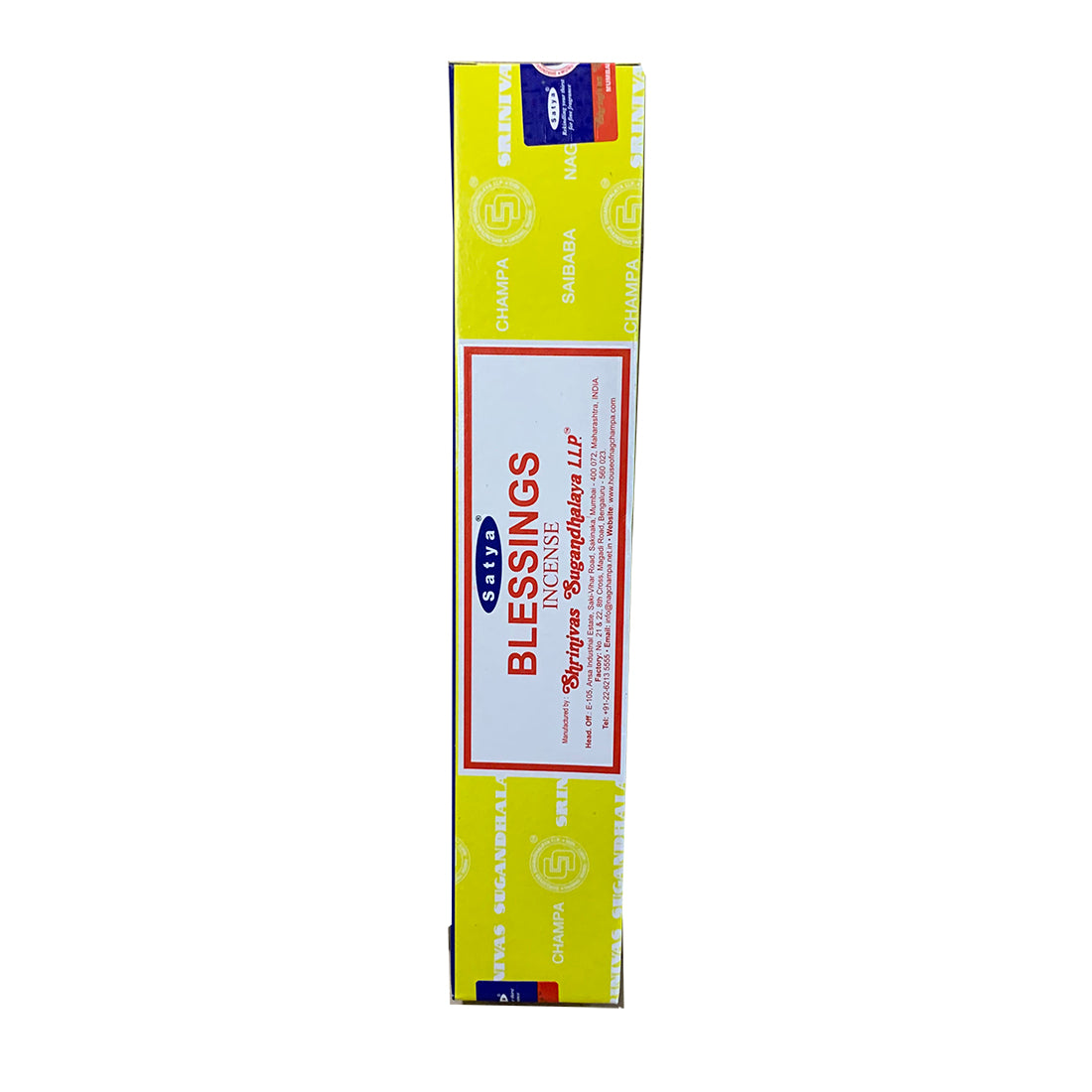 Satya Blessings Incense Sticks – Sandalwood & Floral Blend | Spiritual Gratitude & Blessings