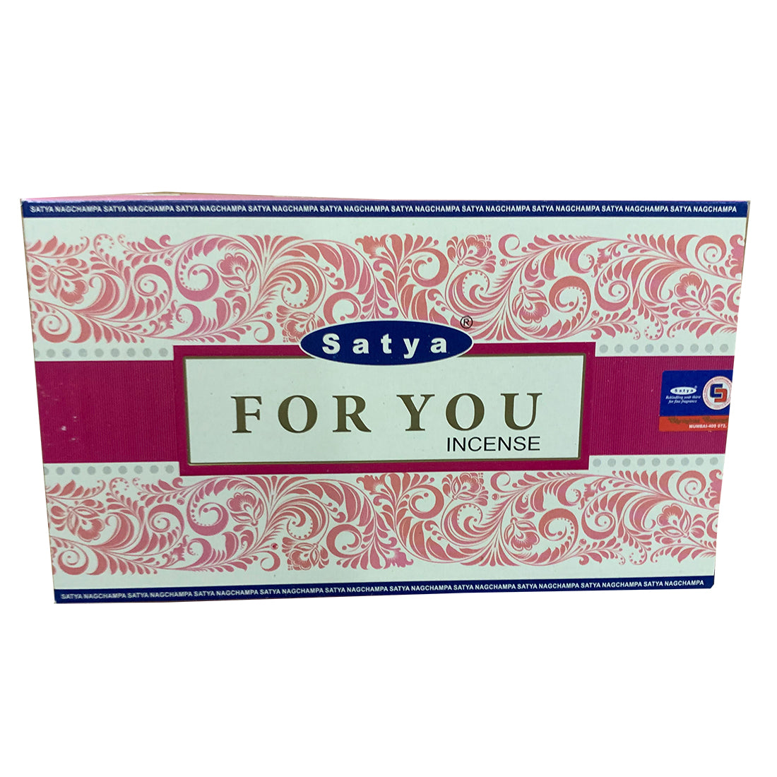 Satya For You Incense Sticks – Self-Care, Relaxation, Romantic Atmosphere & Valentine Gifts