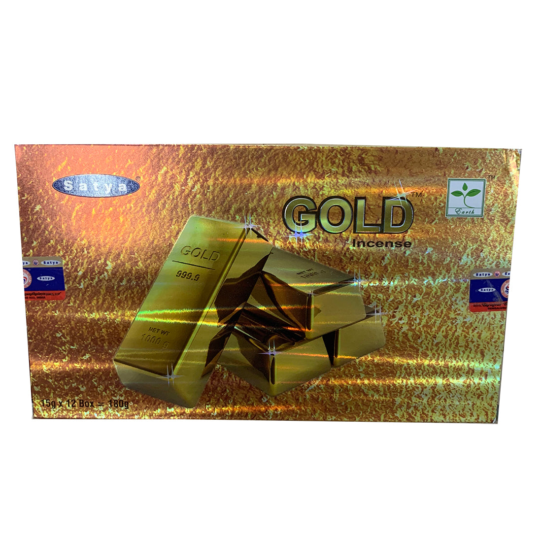 Satya Gold Incense Sticks – Success, Prosperity & Abundance with Luxurious Warm Aroma