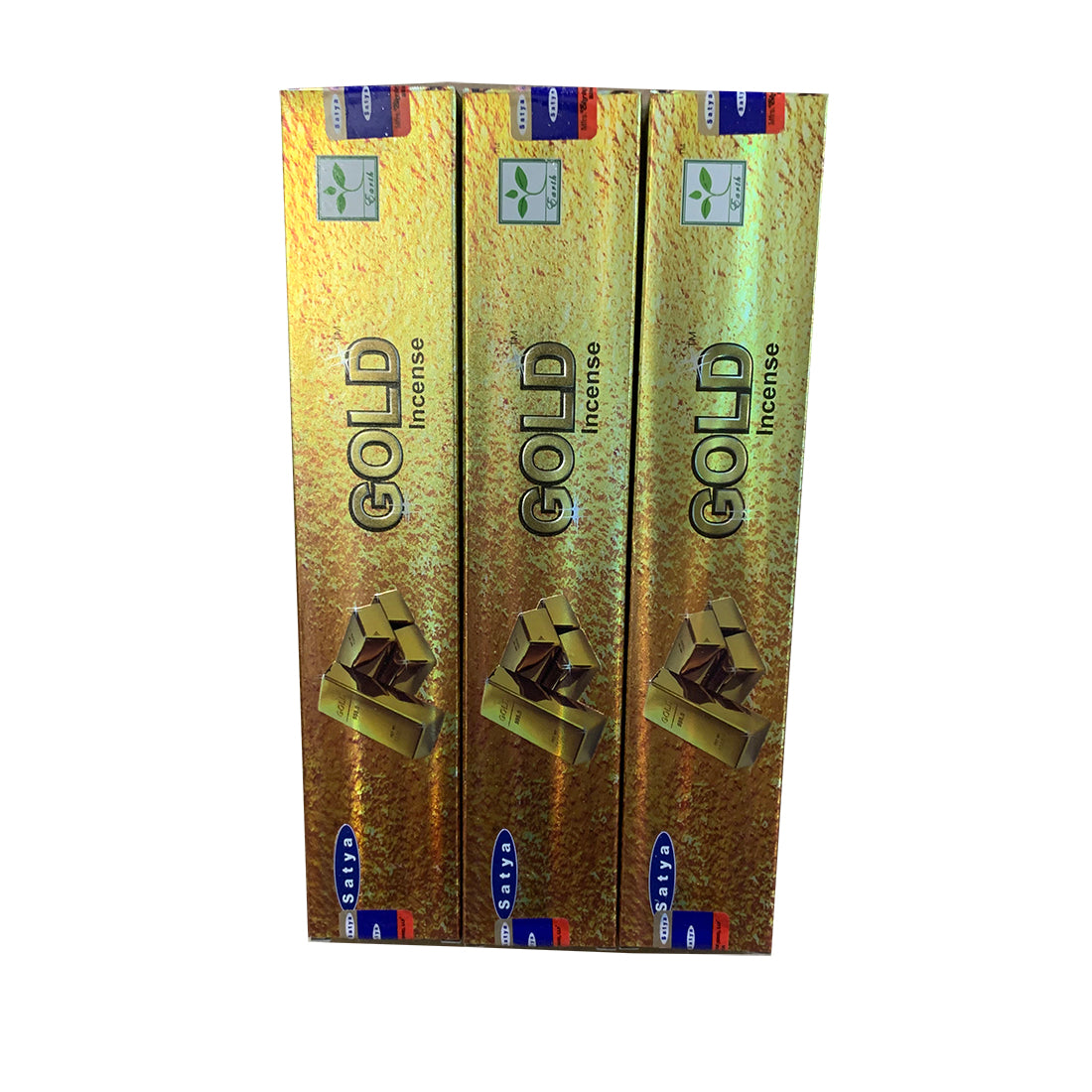 Satya Gold Incense Sticks – Success, Prosperity & Abundance with Luxurious Warm Aroma Satya