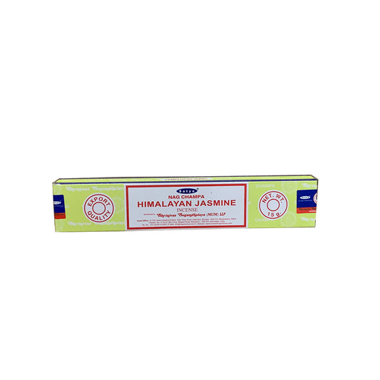 Box of Himalayan Jasmine incense on a white background