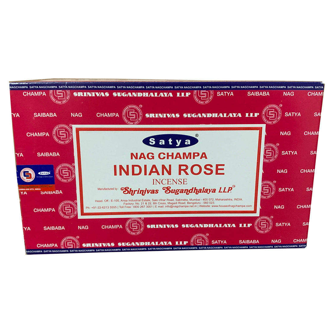 Satya Indian Rose Incense Sticks – Romance & Emotional Harmony