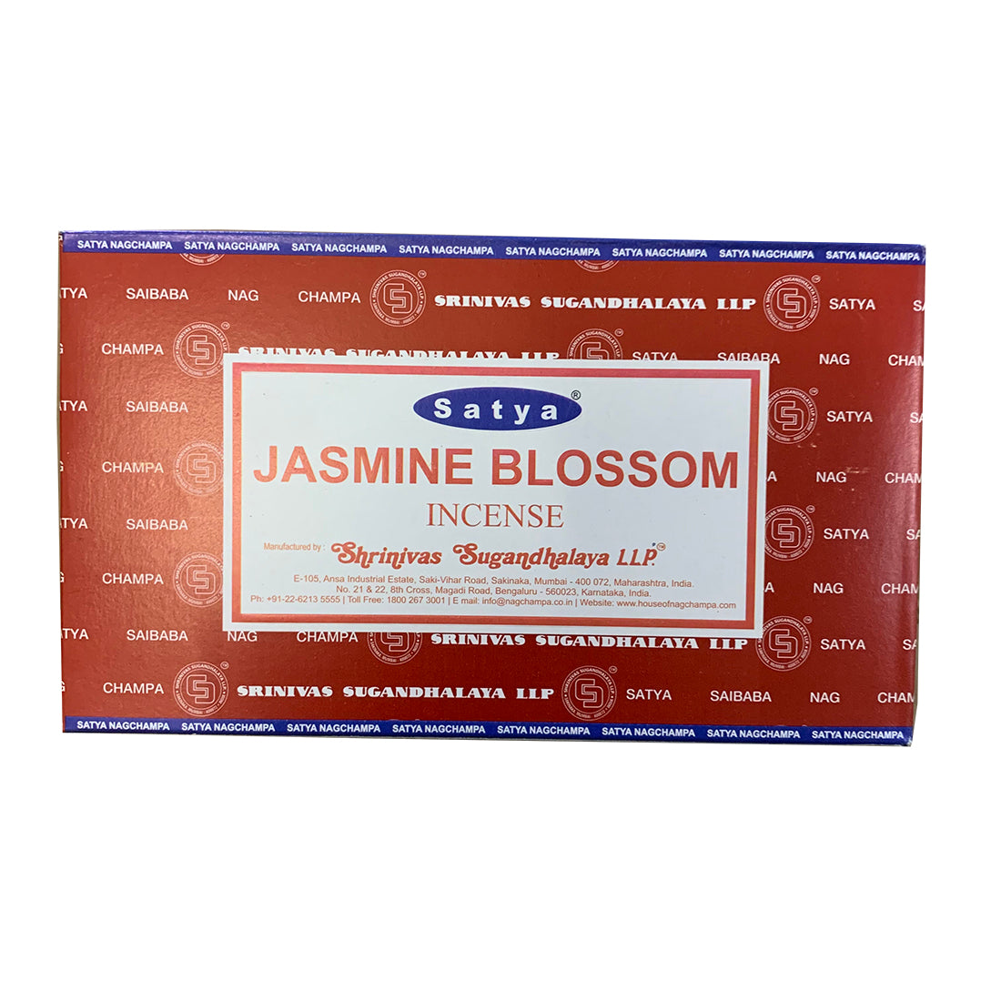 Satya Jasmine Blossom Incense Sticks – Intimacy & Aphrodisiac Vibes
