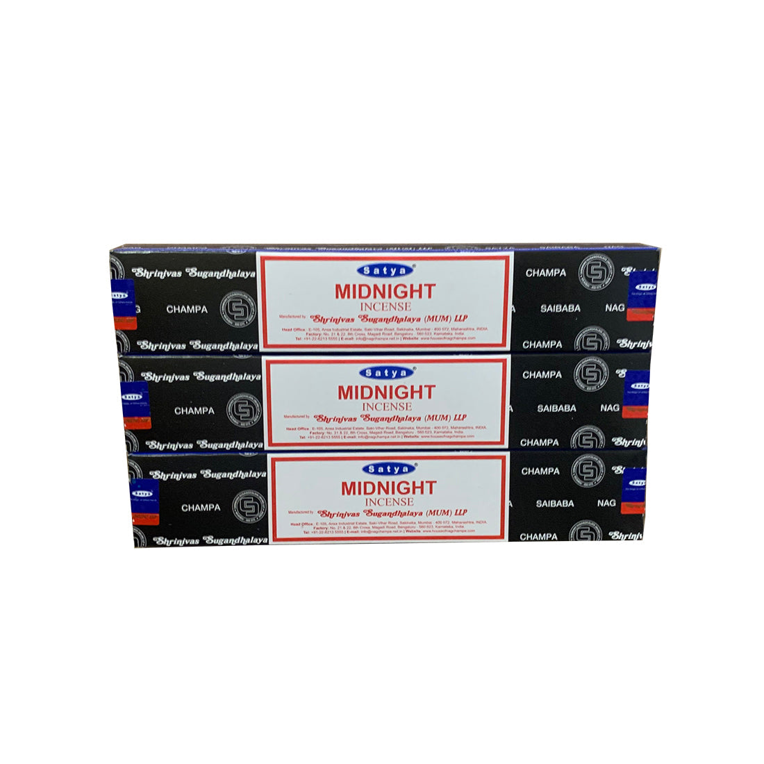 Satya Midnight Incense Sticks – Night time Relaxation & Introspection Satya