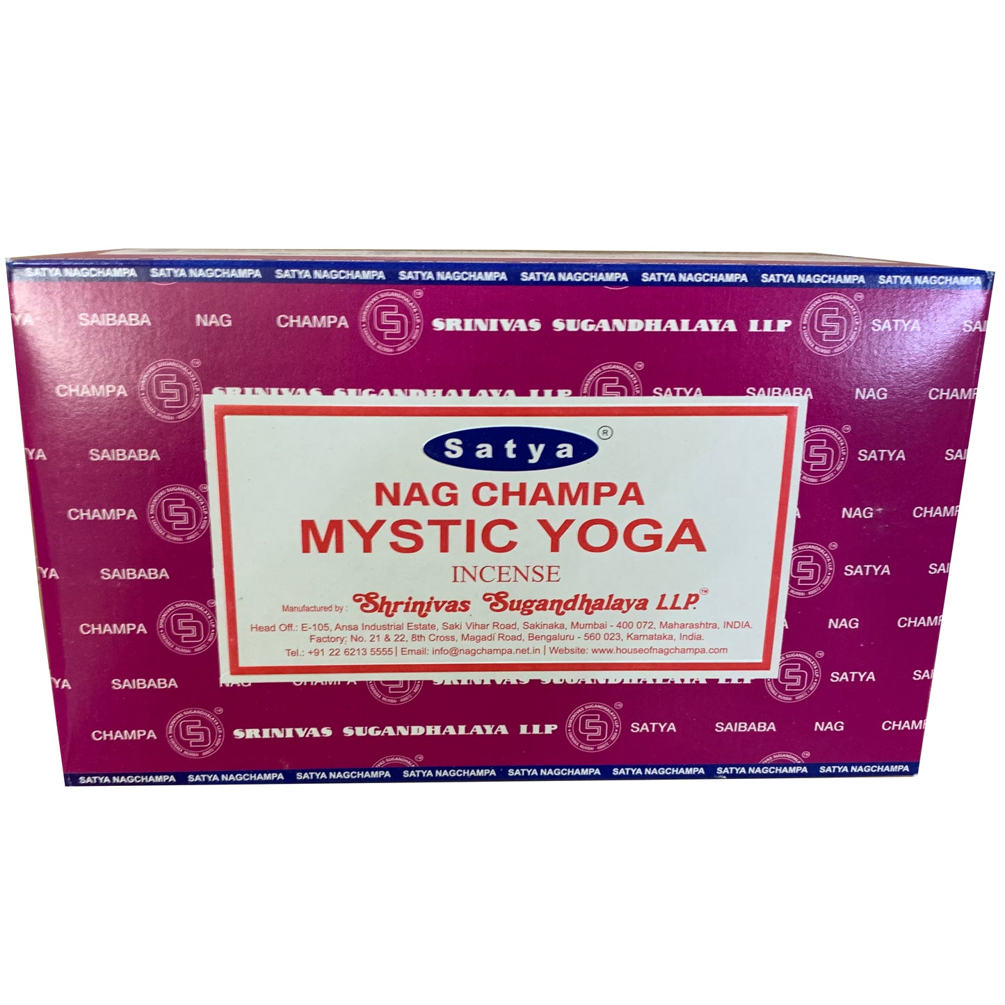 Satya Mystic Yoga Incense Sticks – Yoga Sessions & Mindfulness