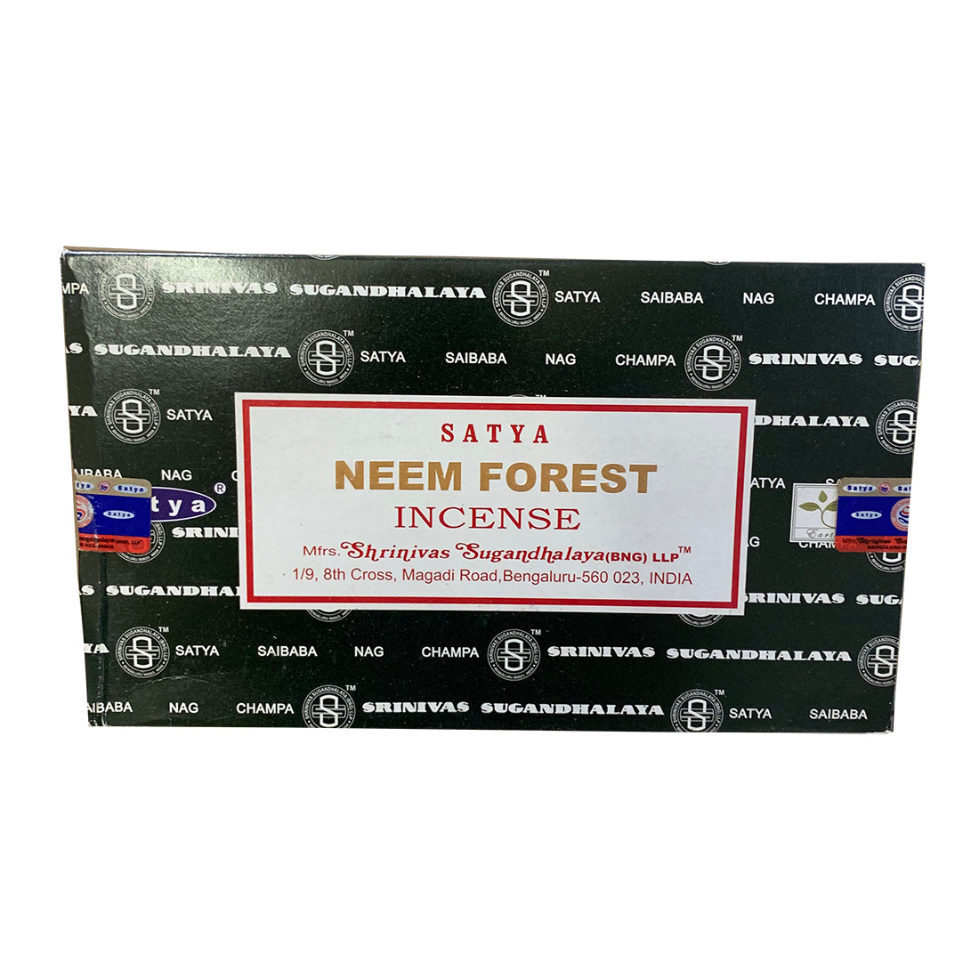 Satya Neem Forest Incense Sticks - Natural Air Purification (Pack of 12g)