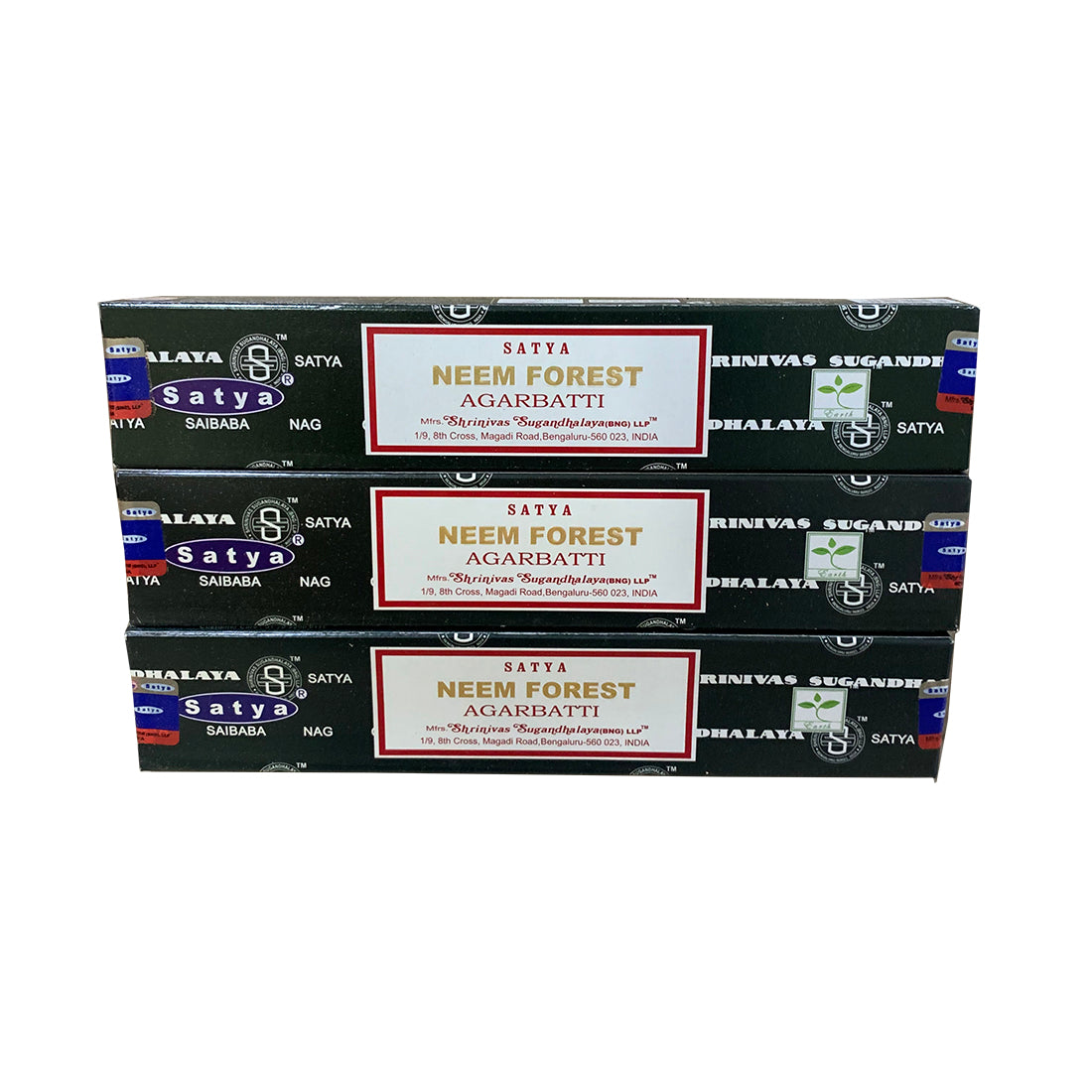 Satya Neem Forest Incense Sticks - Natural Air Purification (Pack of 12g)