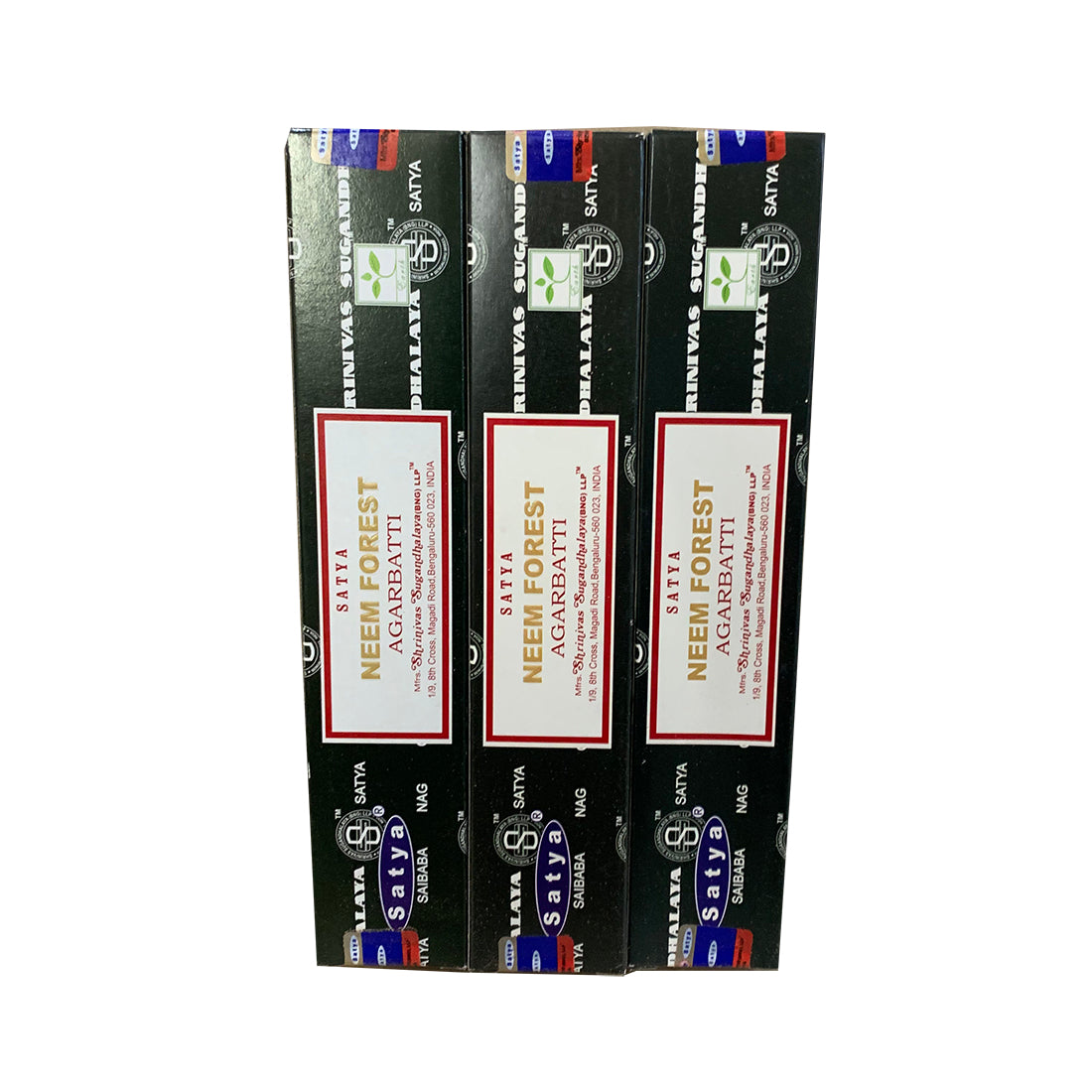 Satya Neem Forest Incense Sticks - Natural Air Purification (Pack of 12g)