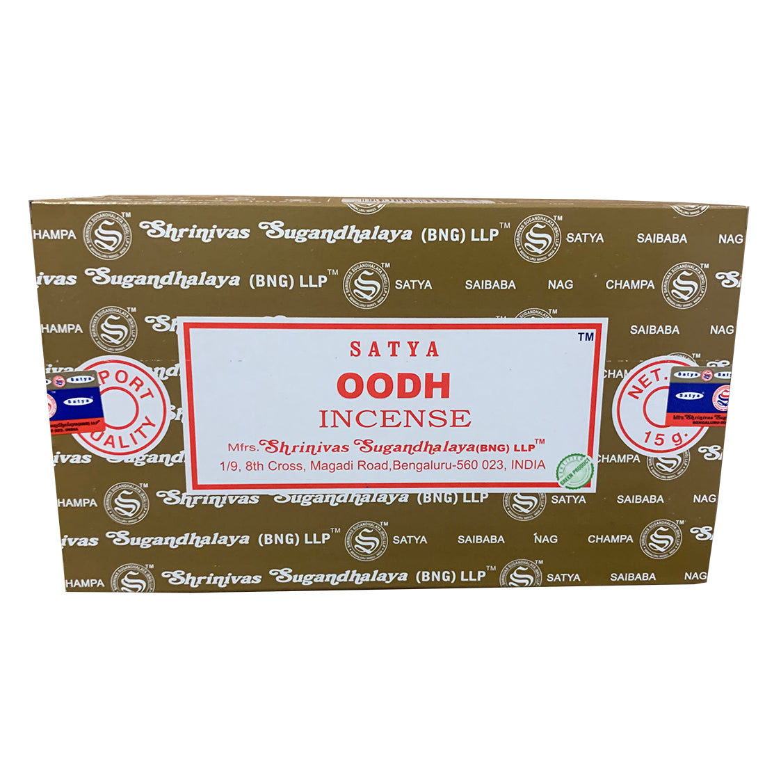 Satya Oodh Incense Sticks – Sacred Agarwood for Tranquility, Focus & Healing