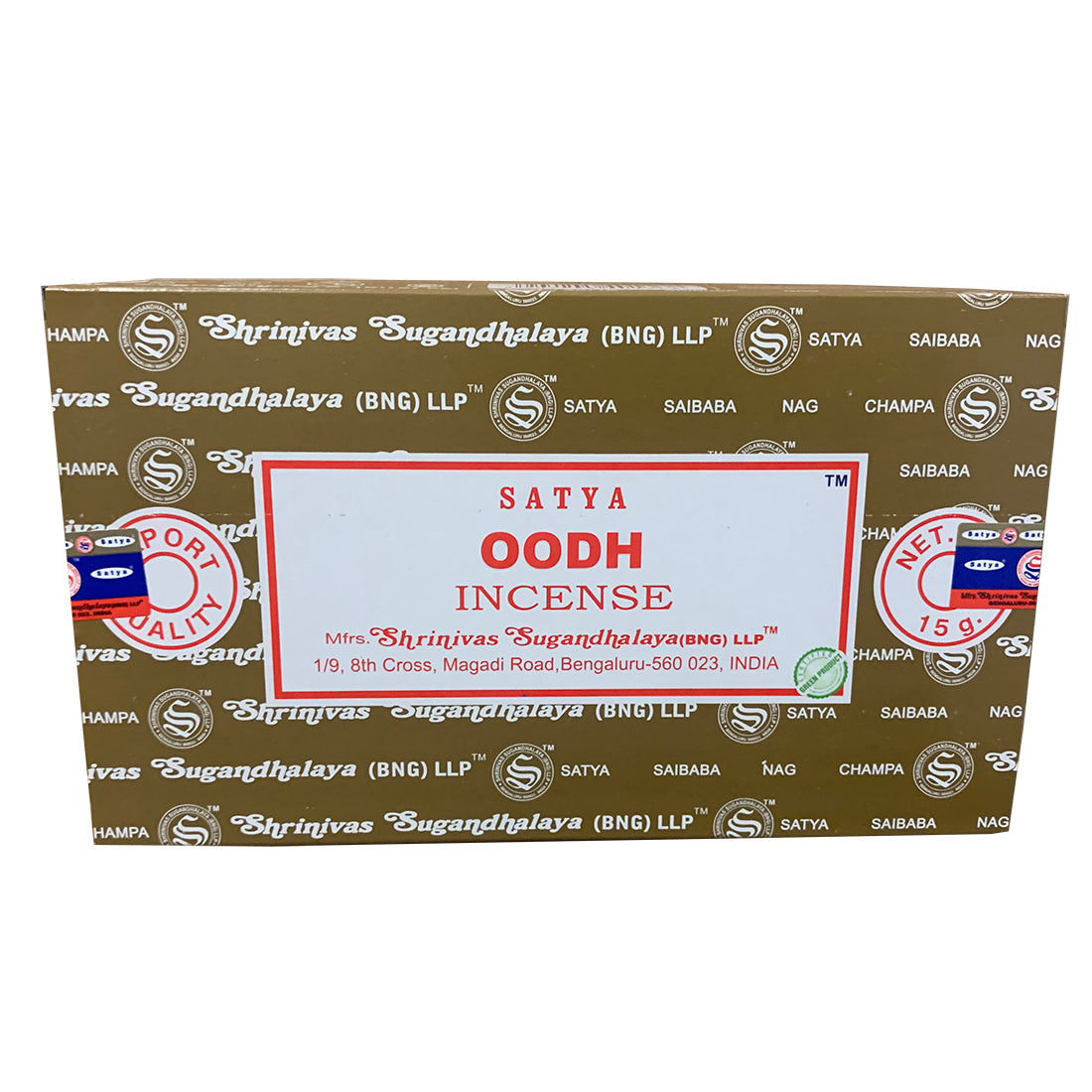 Satya Oodh Incense Sticks – Sacred Agarwood for Tranquility, Focus & Healing Satya