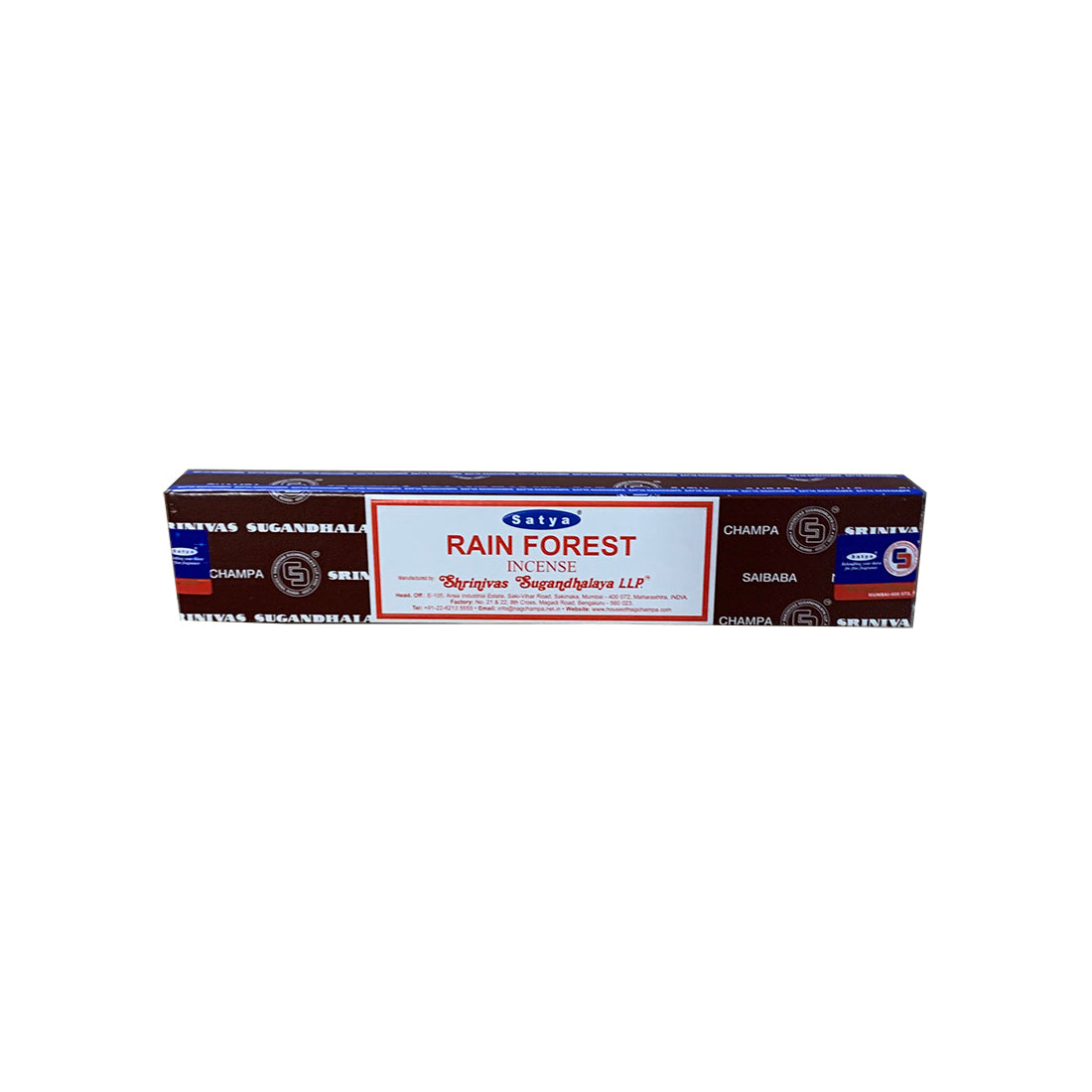 Satya Rain Forest Incense Sticks – Rejuvenation & Nature Connection