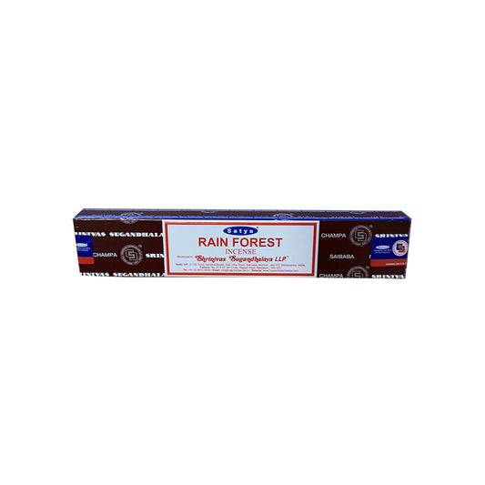 Satya Rain Forest Incense Sticks – Rejuvenation & Nature Connection