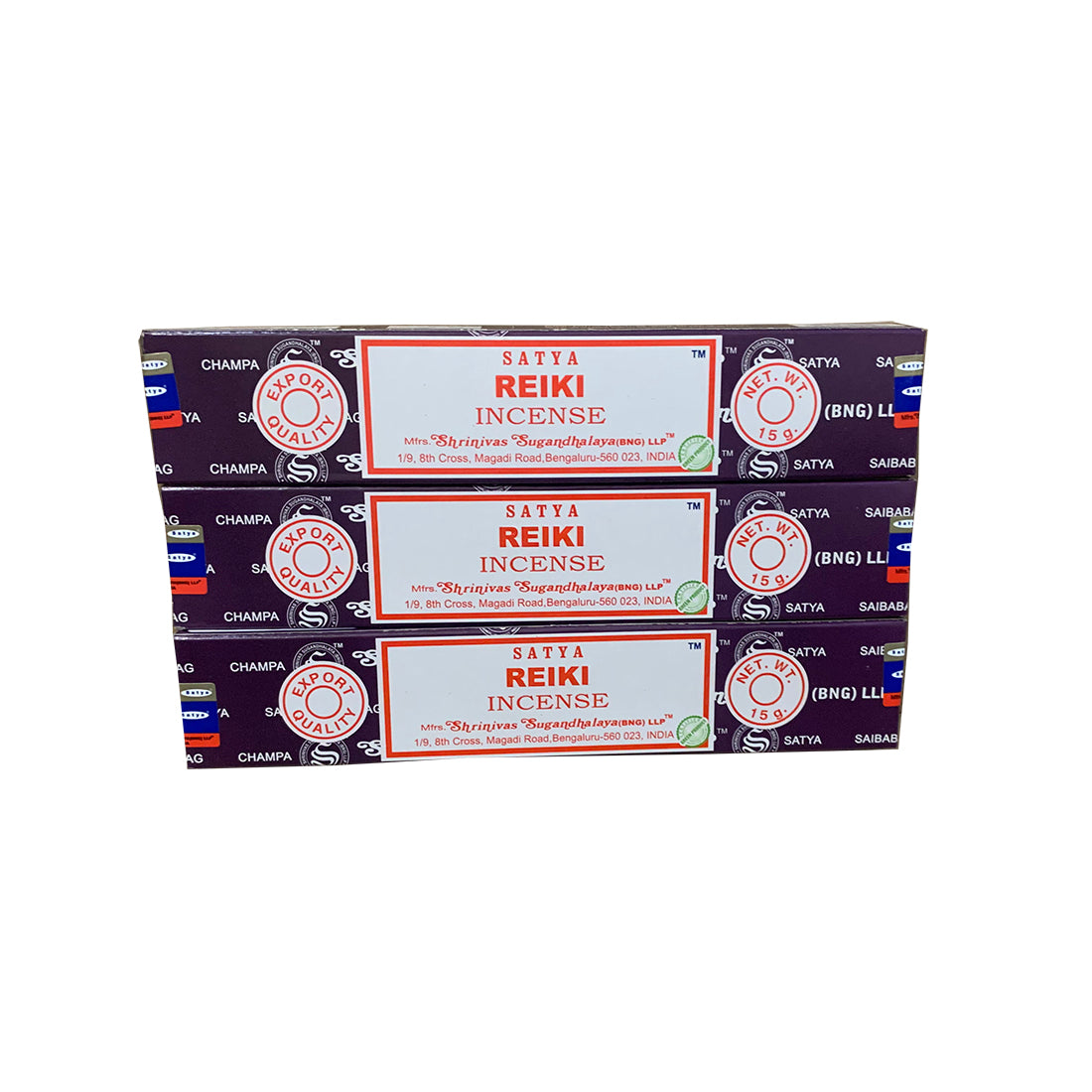 Satya Reiki Incense Sticks – Energy Healing, Spiritual Balance & Reiki Sessions | Gentle, Enchanting Aroma (Calm • Spiritual • Focused)