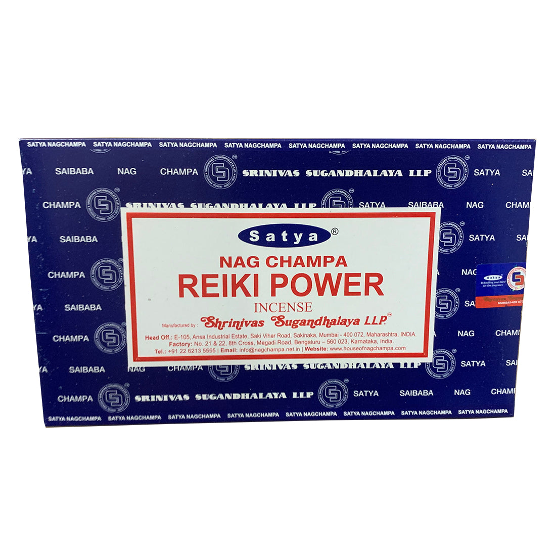 Satya Reiki Power Incense Sticks – Calm Balance & Mindful Focus