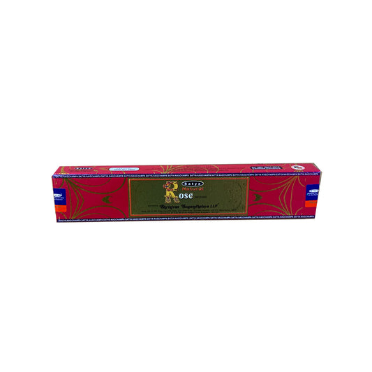 Satya Natural Rose Incense Sticks – Self-Care & Emotional Healing