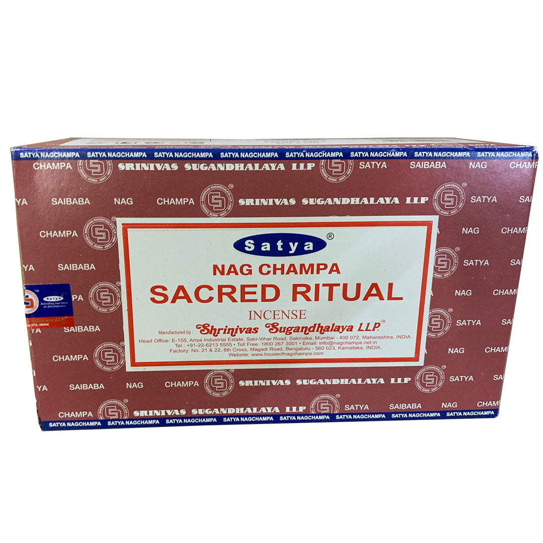 Satya Sacred Ritual Incense Sticks – Rituals, Blessings & Spiritual Grounding