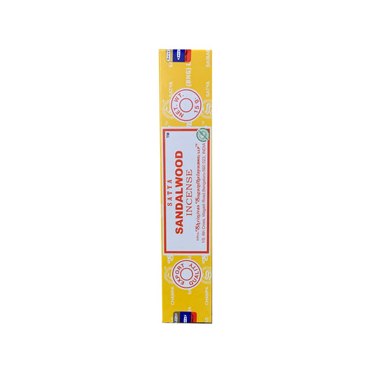 Satya Sandalwood Incense Sticks – Stress Relief & Meditation