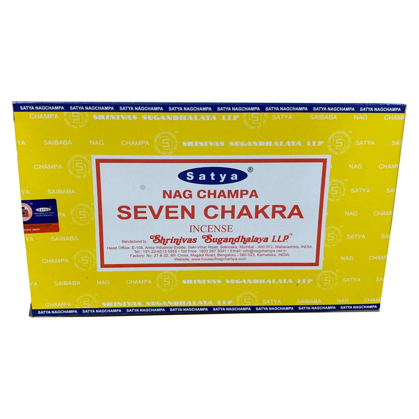 Satya Citronella Incense Sticks – Natural Insect Repellent & Uplifting Aroma