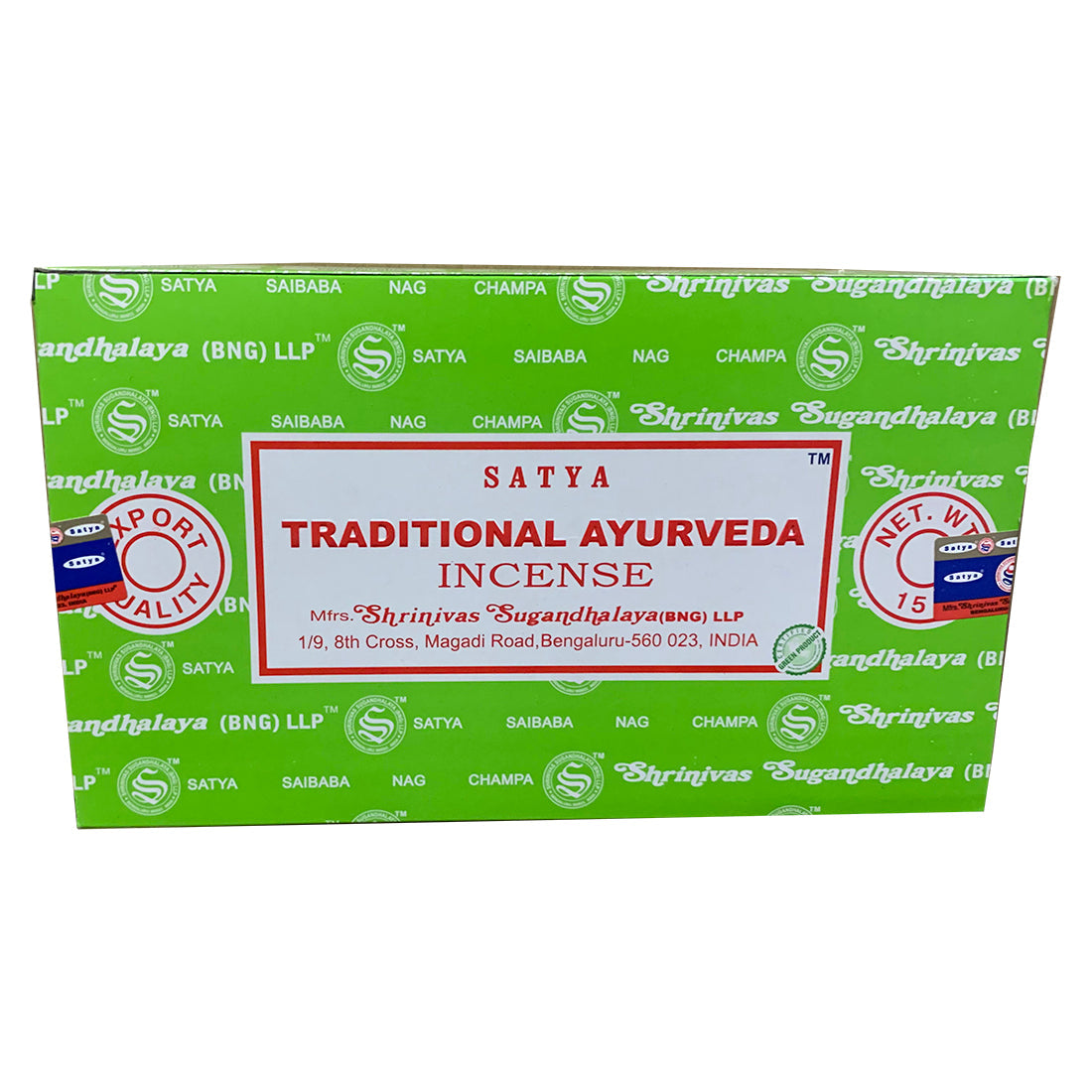 Satya Traditional Ayurveda Incense Sticks – Herbal Aroma for Holistic Healing & Health Rituals Satya